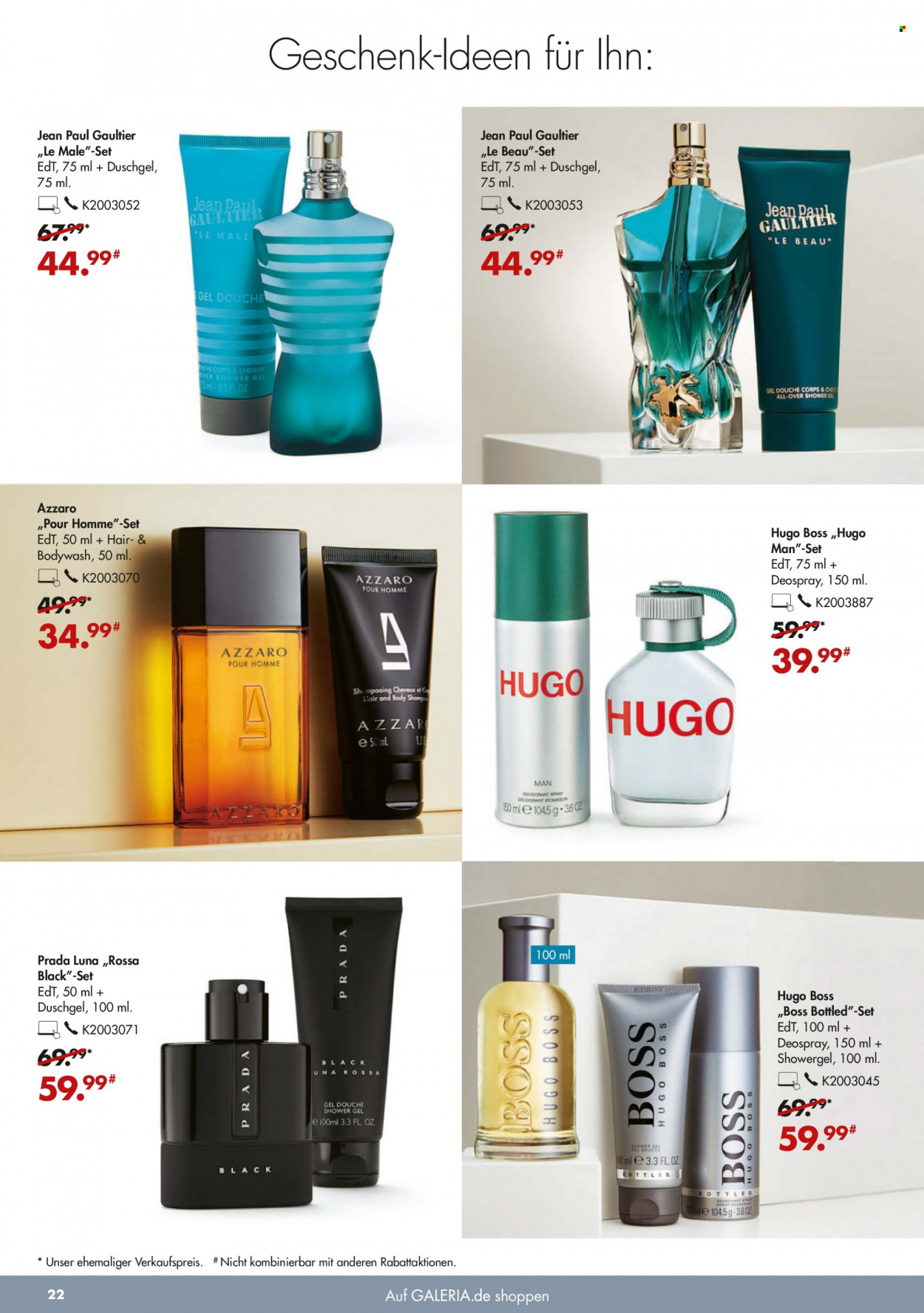 GALERIA Karstadt Kaufhof Prospekte  - 20.10.2021 - 26.10.2021. Seite 22
