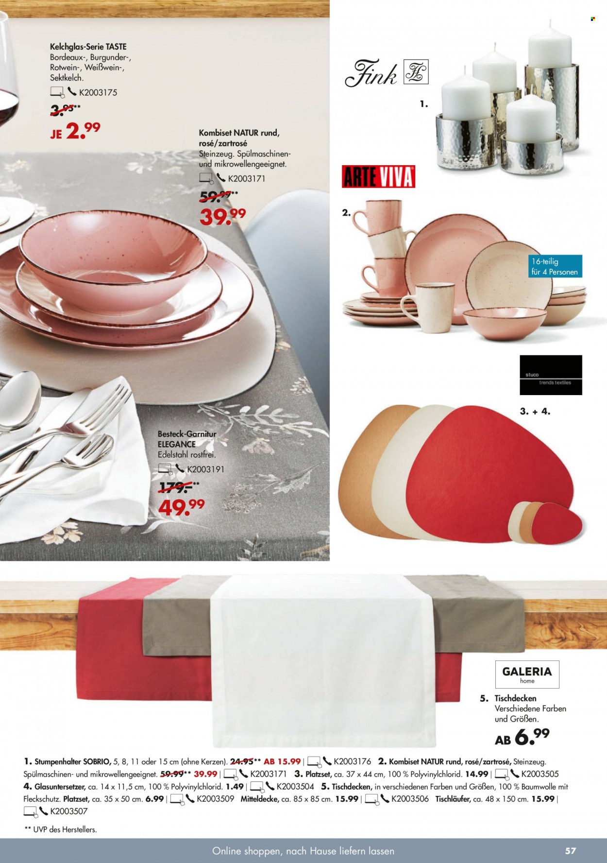 GALERIA Karstadt Kaufhof Prospekte  - 20.10.2021 - 26.10.2021. Seite 57