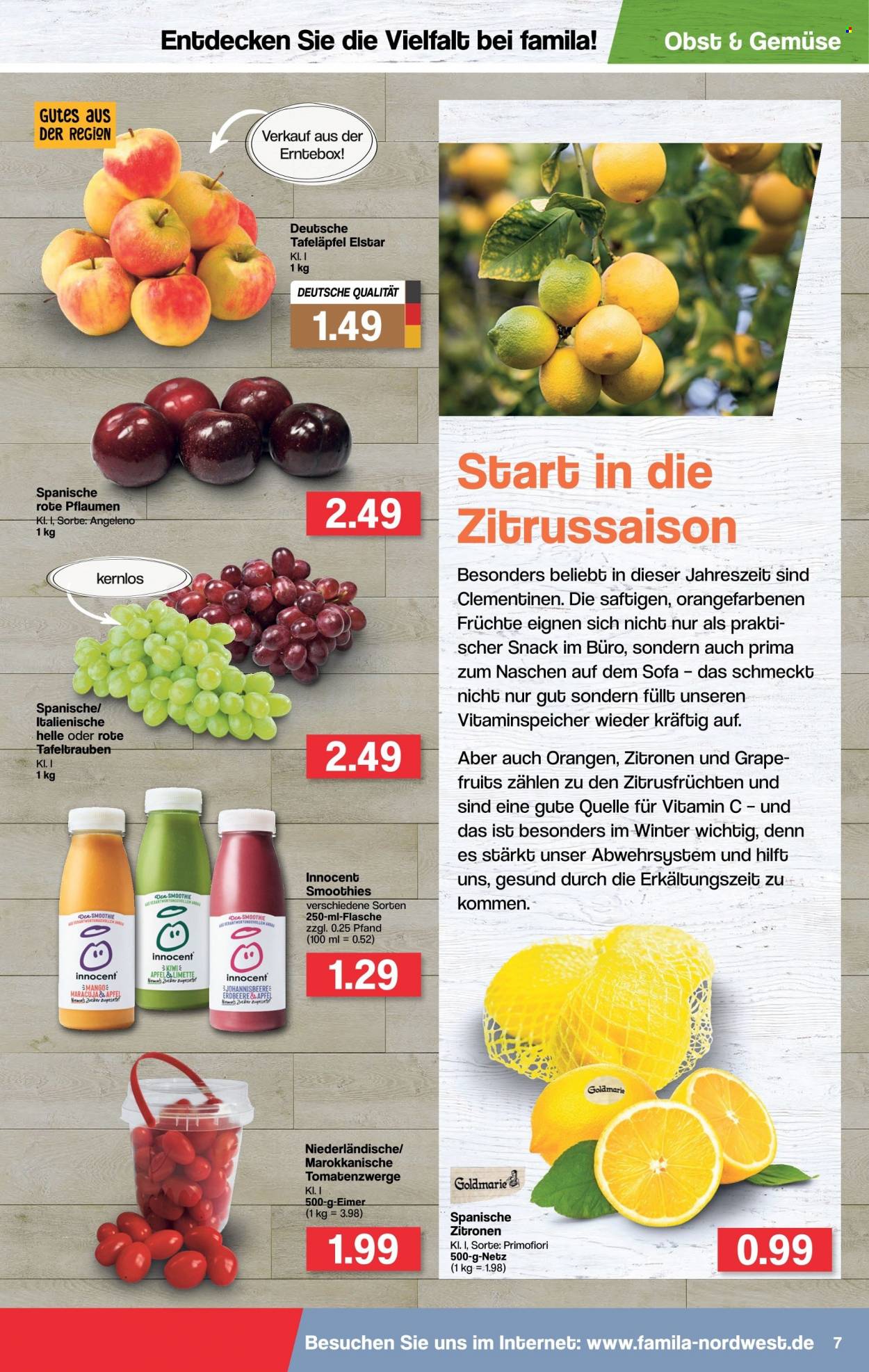 famila Prospekte  - 18.10.2021 - 23.10.2021. Seite 7
