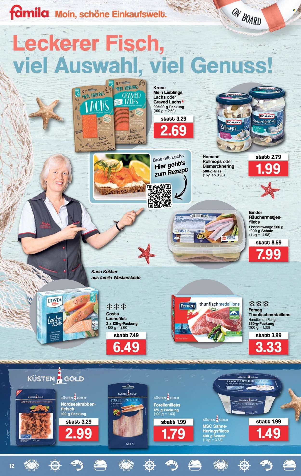famila Prospekte  - 18.10.2021 - 23.10.2021. Seite 12