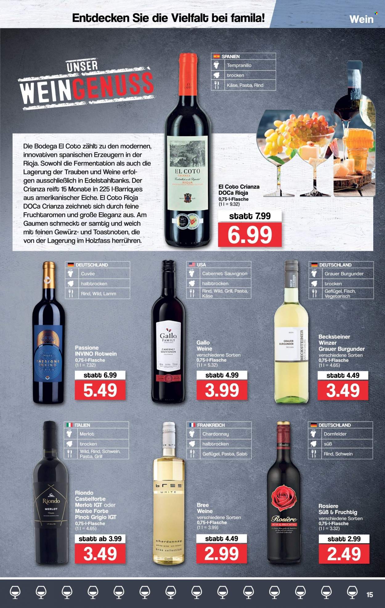 famila Prospekte  - 18.10.2021 - 23.10.2021. Seite 15