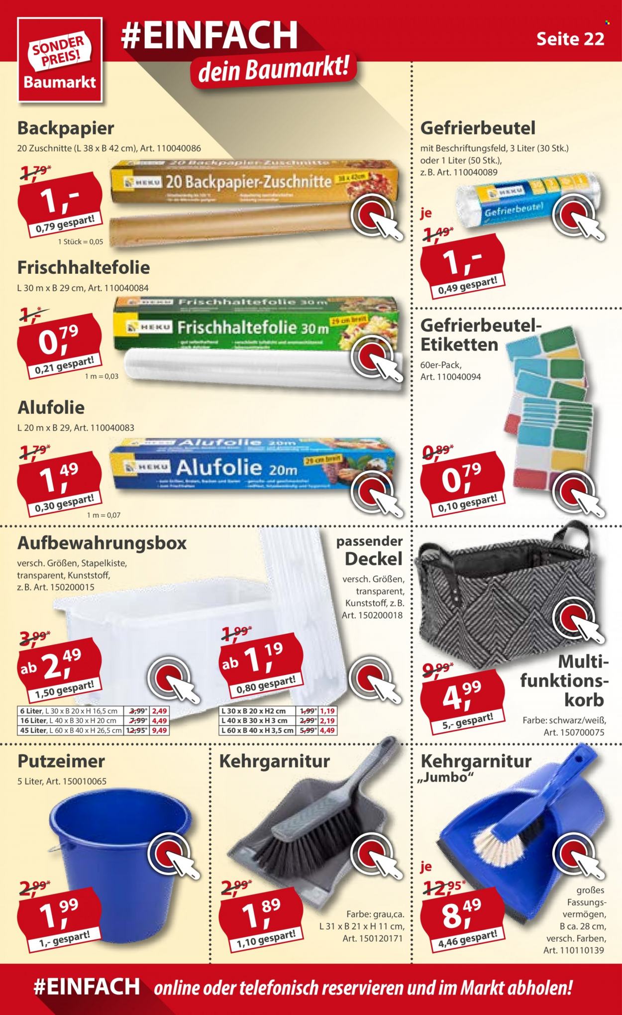 Sonderpreis-Baumarkt Prospekte  - 30.10.2021 - 5.11.2021. Seite 22