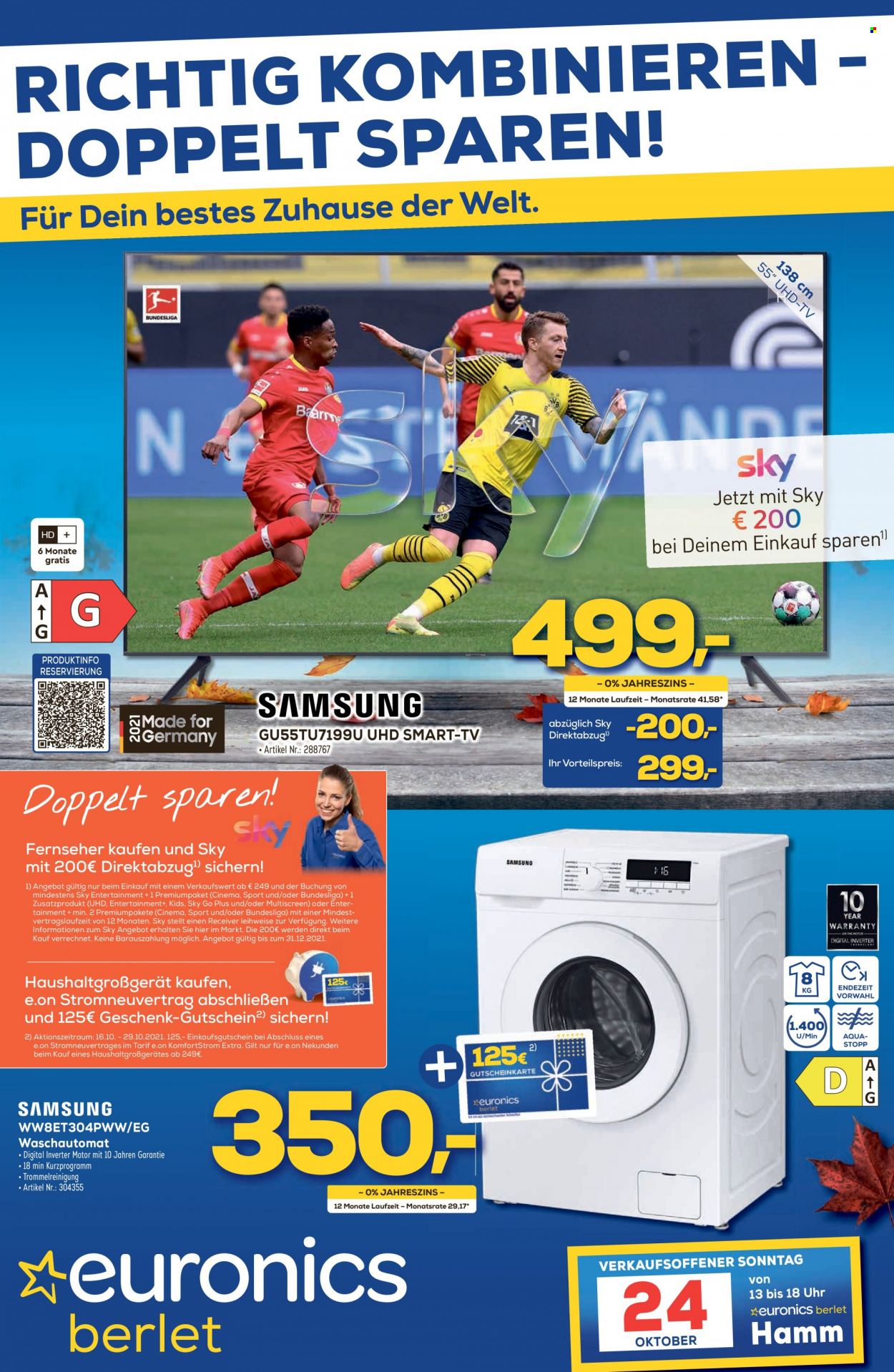 Euronics Prospekte  - 23.10.2021 - 30.10.2021. Seite 1