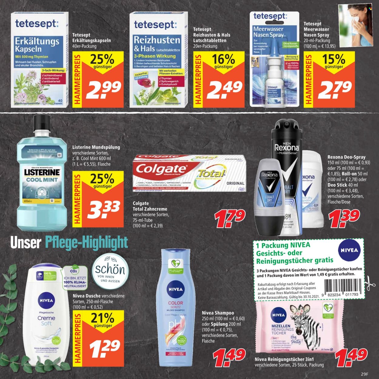 Marktkauf Prospekte  - 25.10.2021 - 30.10.2021. Seite 29