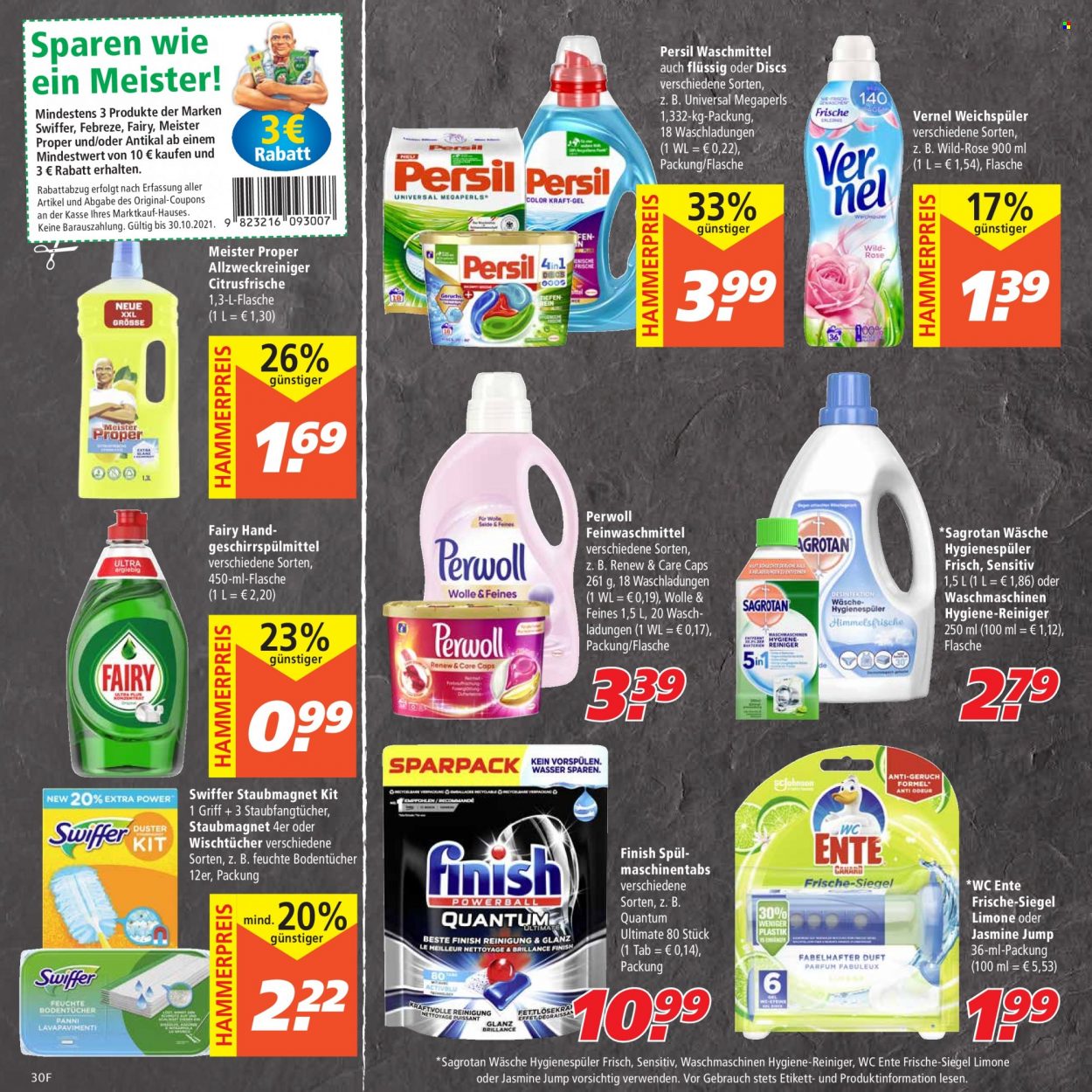 Marktkauf Prospekte  - 25.10.2021 - 30.10.2021. Seite 30