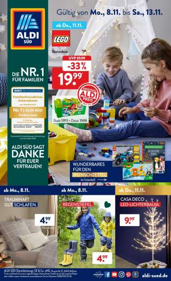 Prospekte ALDI SÜD - 8.11.2021 - 13.11.2021.