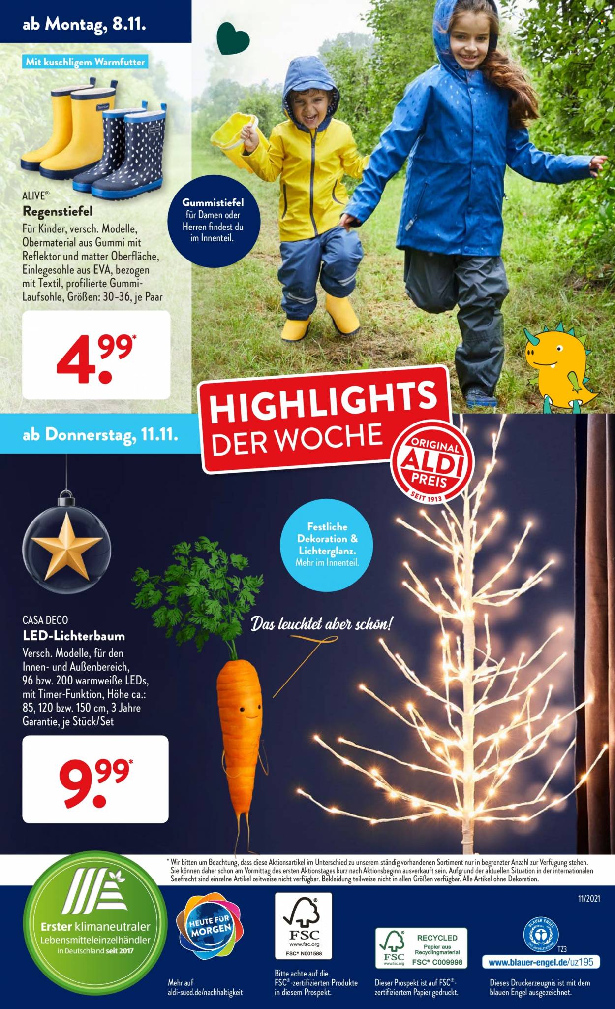 ALDI SÜD Prospekte  - 8.11.2021 - 13.11.2021. Seite 38