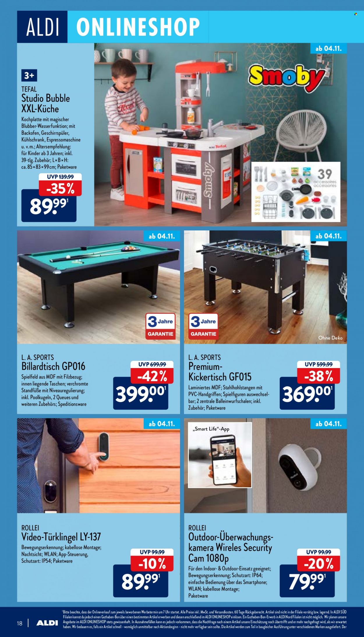 ALDI Nord Prospekte  - 1.11.2021 - 6.11.2021. Seite 18