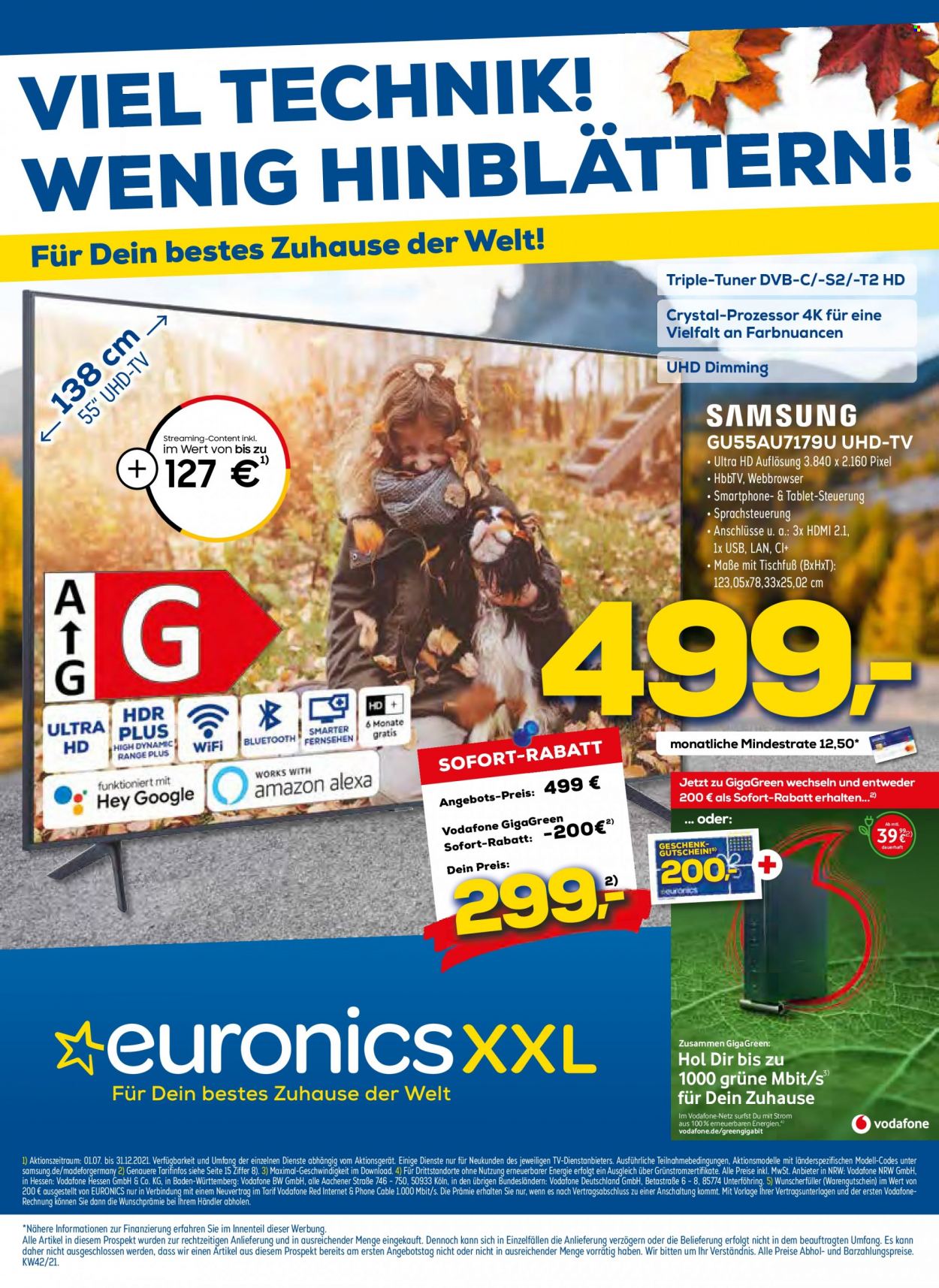Euronics Prospekte  - 24.10.2021 - 30.10.2021. Seite 1