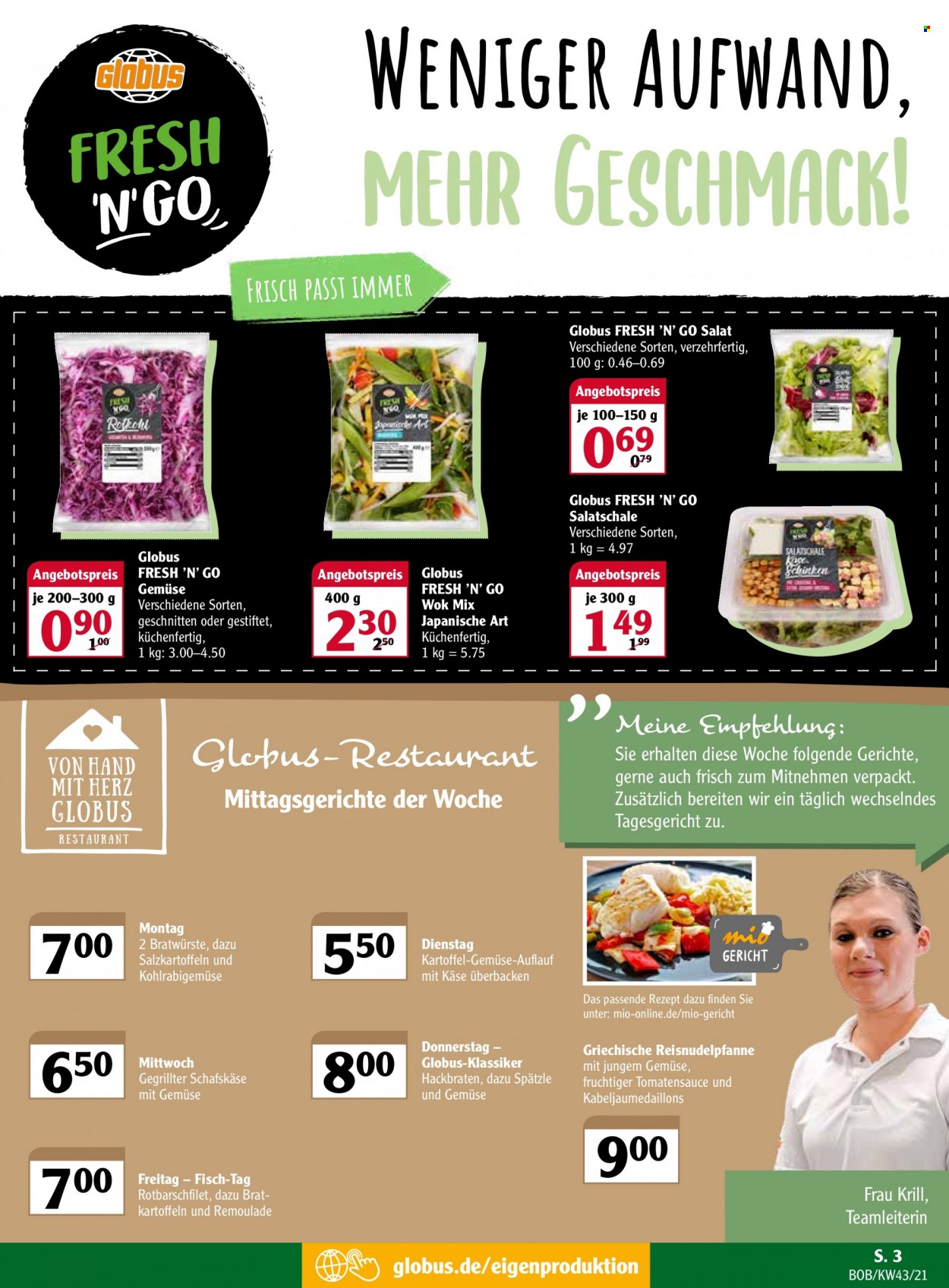 Globus Prospekte  - 25.10.2021 - 30.10.2021. Seite 3