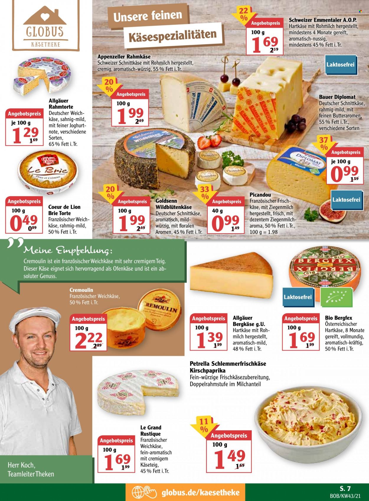 Globus Prospekte  - 25.10.2021 - 30.10.2021. Seite 7