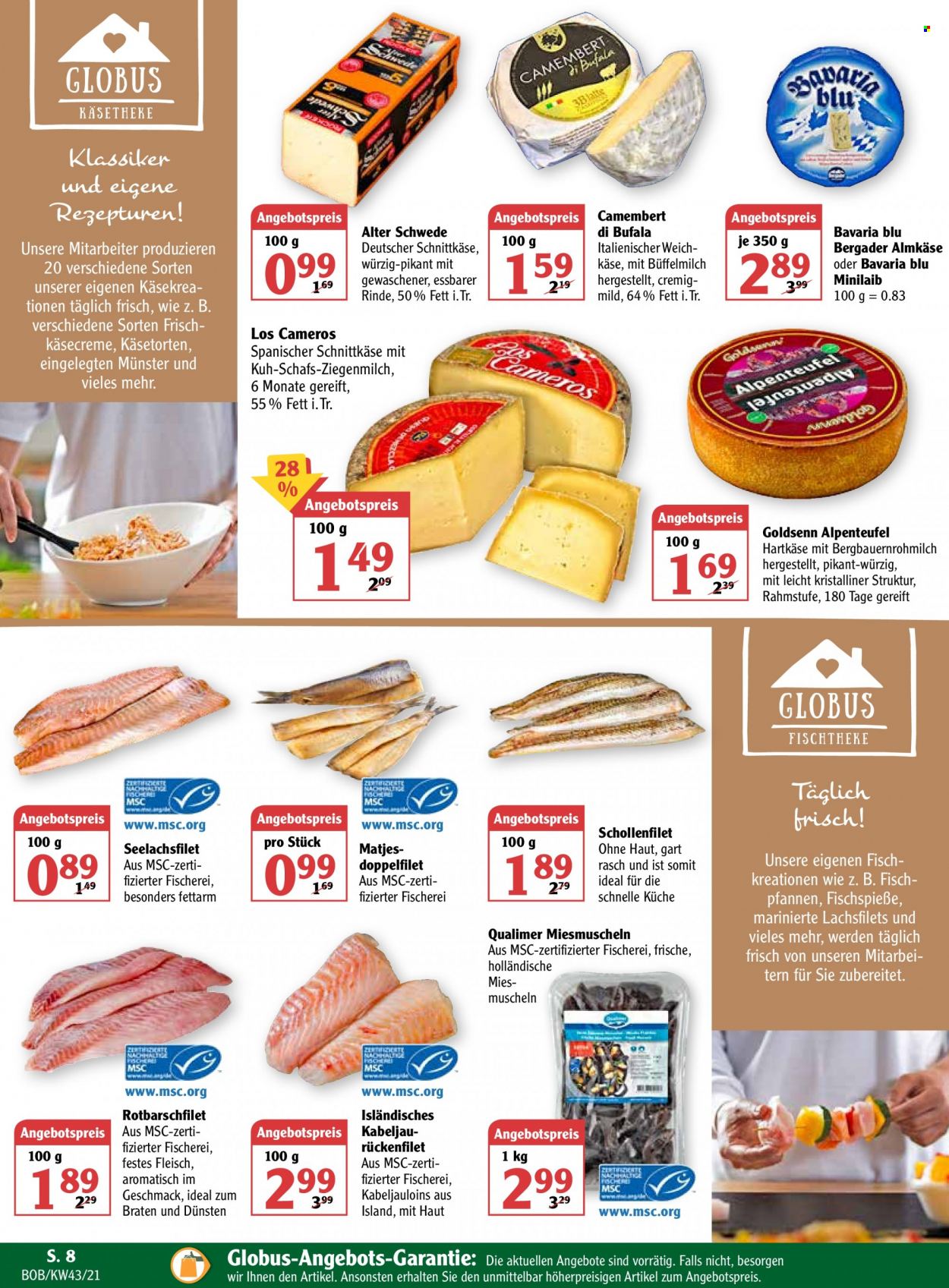 Globus Prospekte  - 25.10.2021 - 30.10.2021. Seite 8