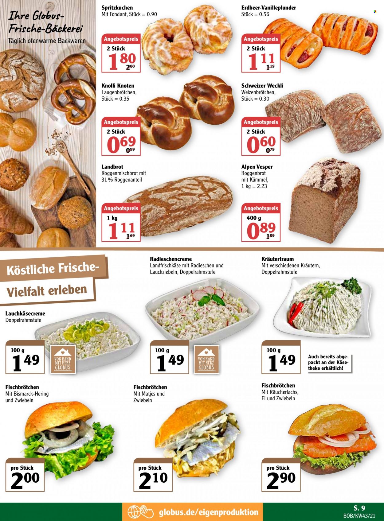 Globus Prospekte  - 25.10.2021 - 30.10.2021. Seite 9