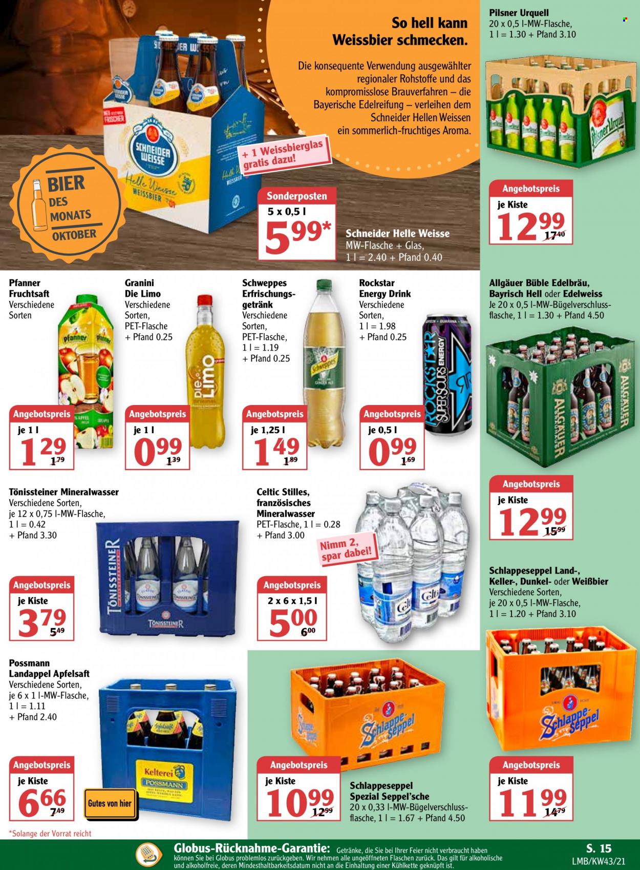 Globus Prospekte  - 25.10.2021 - 30.10.2021. Seite 19