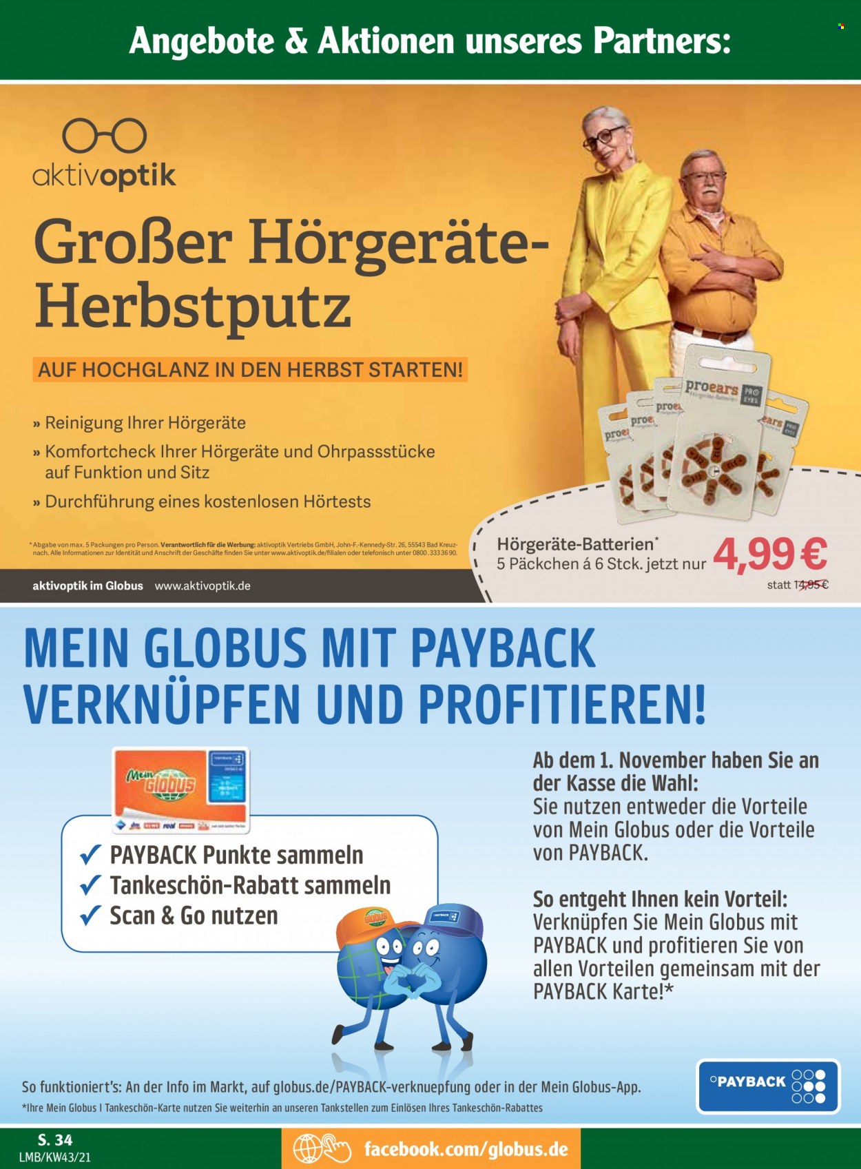 Globus Prospekte  - 25.10.2021 - 30.10.2021. Seite 38