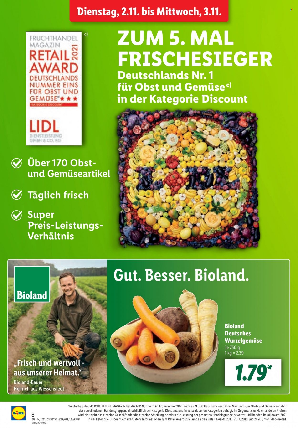 Lidl Prospekte  - 29.10.2021 - 29.10.2021. Seite 8