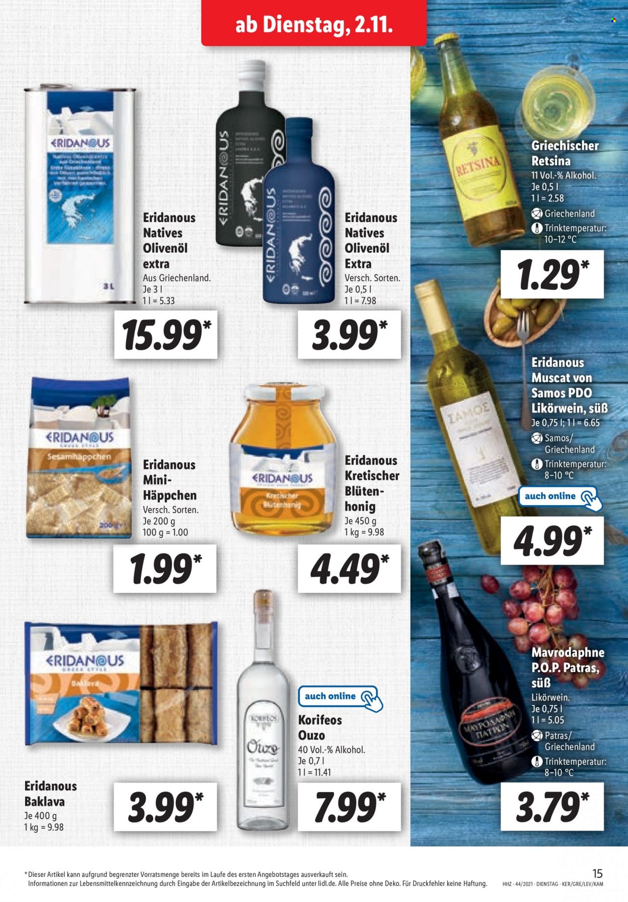 Lidl Prospekte  - 29.10.2021 - 29.10.2021. Seite 15