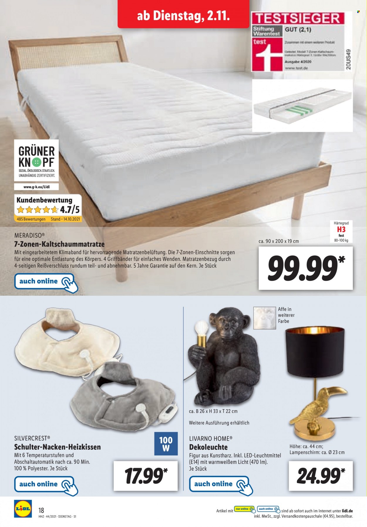 Lidl Prospekte  - 29.10.2021 - 29.10.2021. Seite 18
