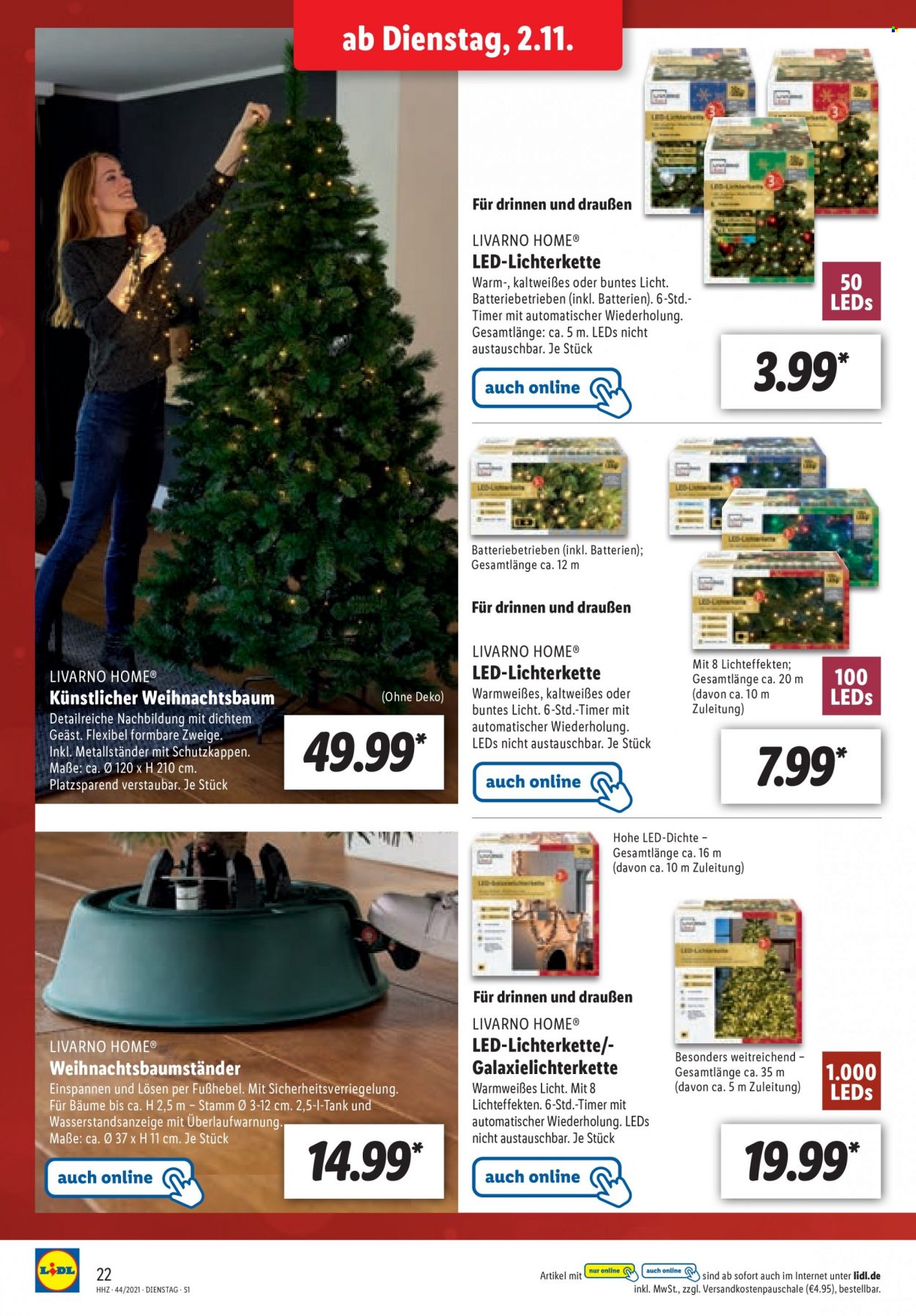 Lidl Prospekte  - 29.10.2021 - 29.10.2021. Seite 22