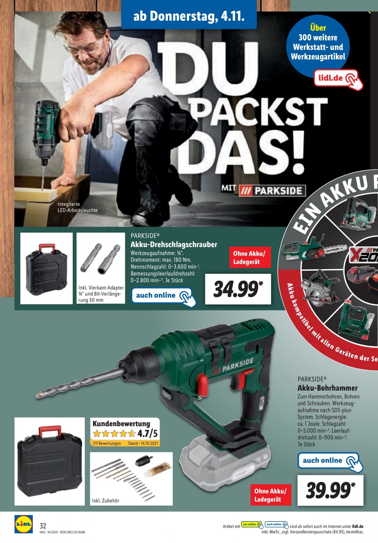 Lidl Prospekte  - 29.10.2021 - 29.10.2021. Seite 32