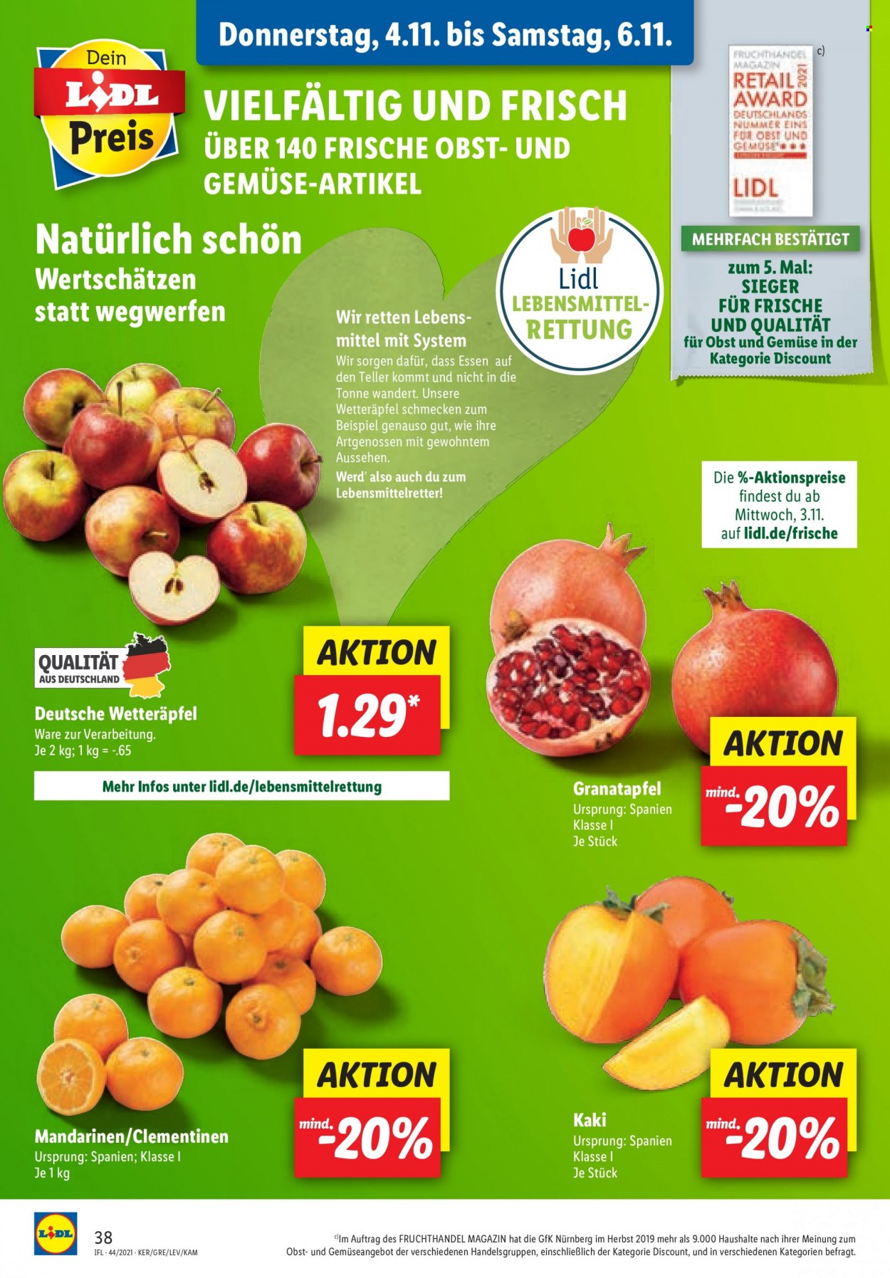 Lidl Prospekte  - 29.10.2021 - 29.10.2021. Seite 38