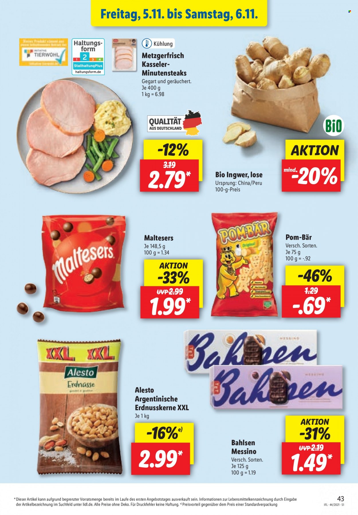 Lidl Prospekte  - 29.10.2021 - 29.10.2021. Seite 43