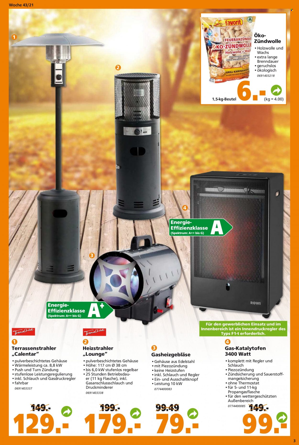 Globus Baumarkt Prospekte  - 25.10.2021 - 30.10.2021. Seite 3