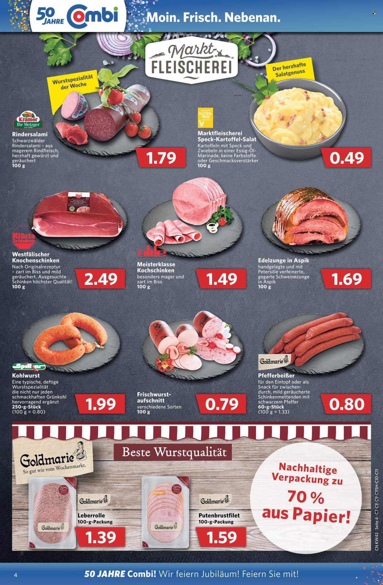 Combi Prospekte  - 25.10.2021 - 30.10.2021. Seite 4