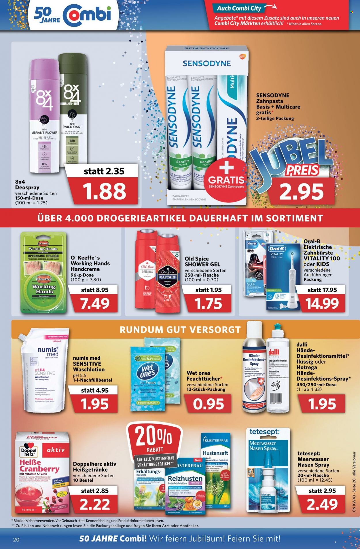 Combi Prospekte  - 25.10.2021 - 30.10.2021. Seite 20