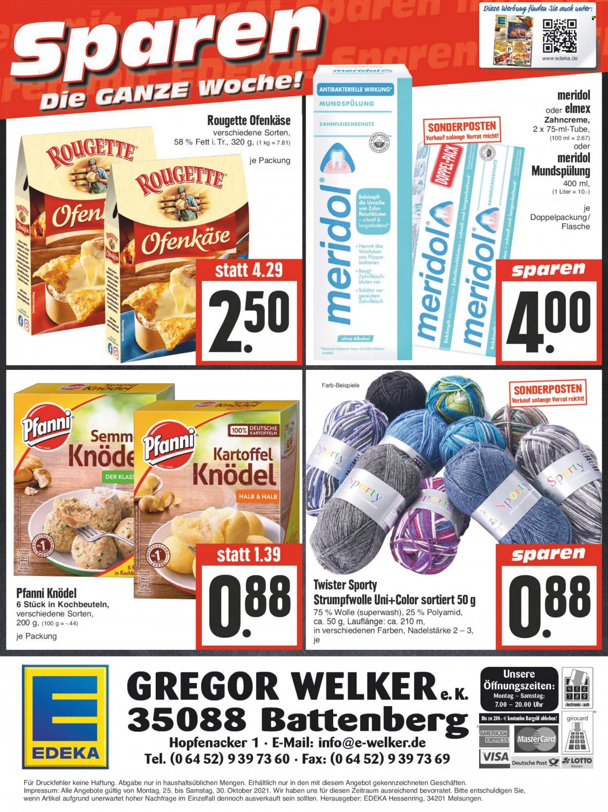 Edeka Prospekte  - 25.10.2021 - 30.10.2021. Seite 16