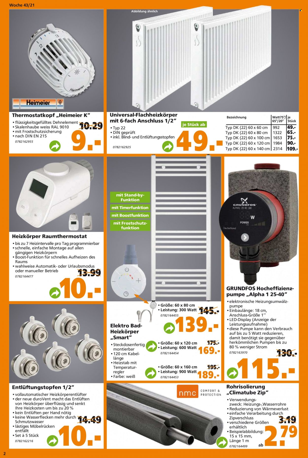 Globus Baumarkt Prospekte  - 25.10.2021 - 30.10.2021. Seite 2