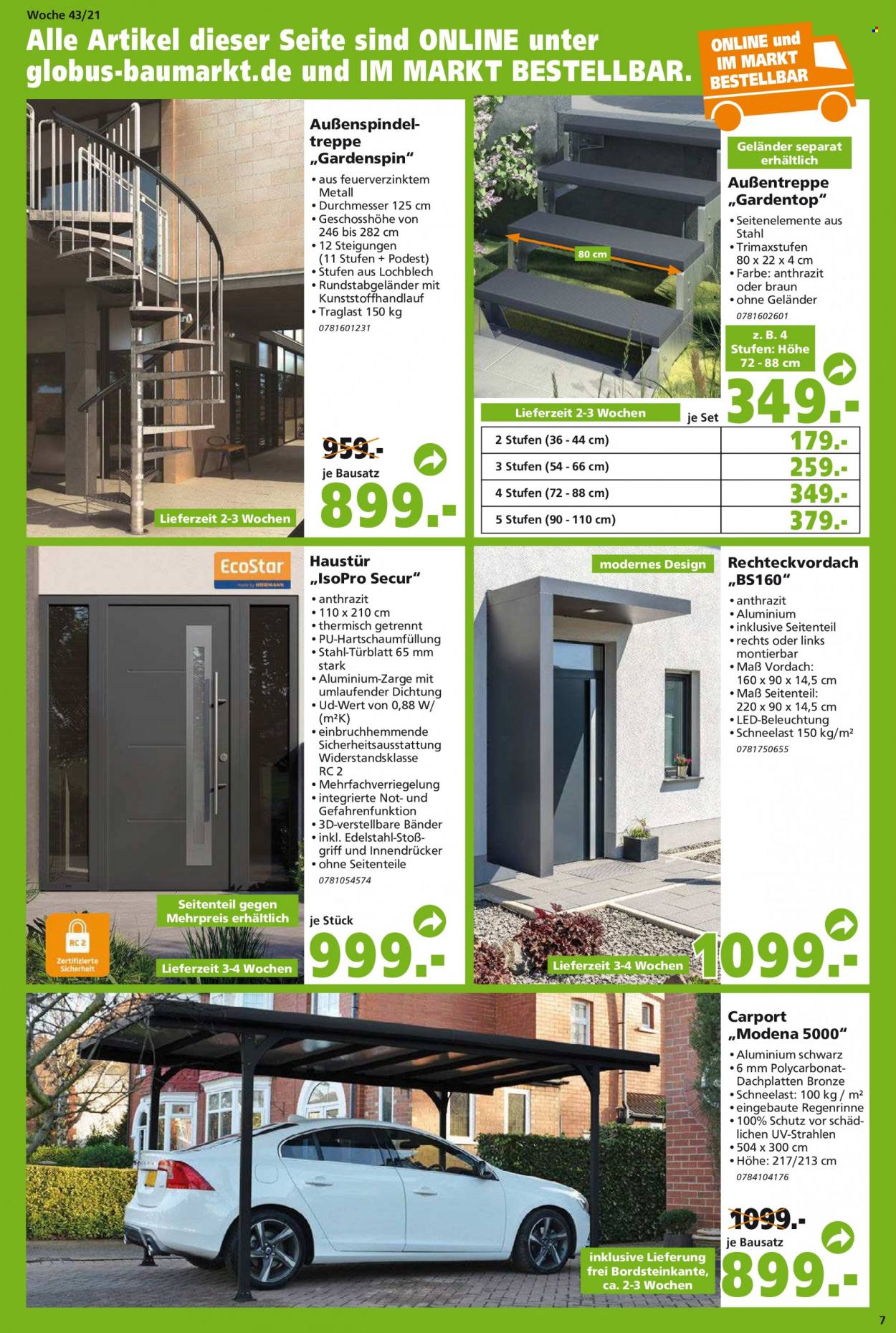 Globus Baumarkt Prospekte  - 25.10.2021 - 30.10.2021. Seite 7