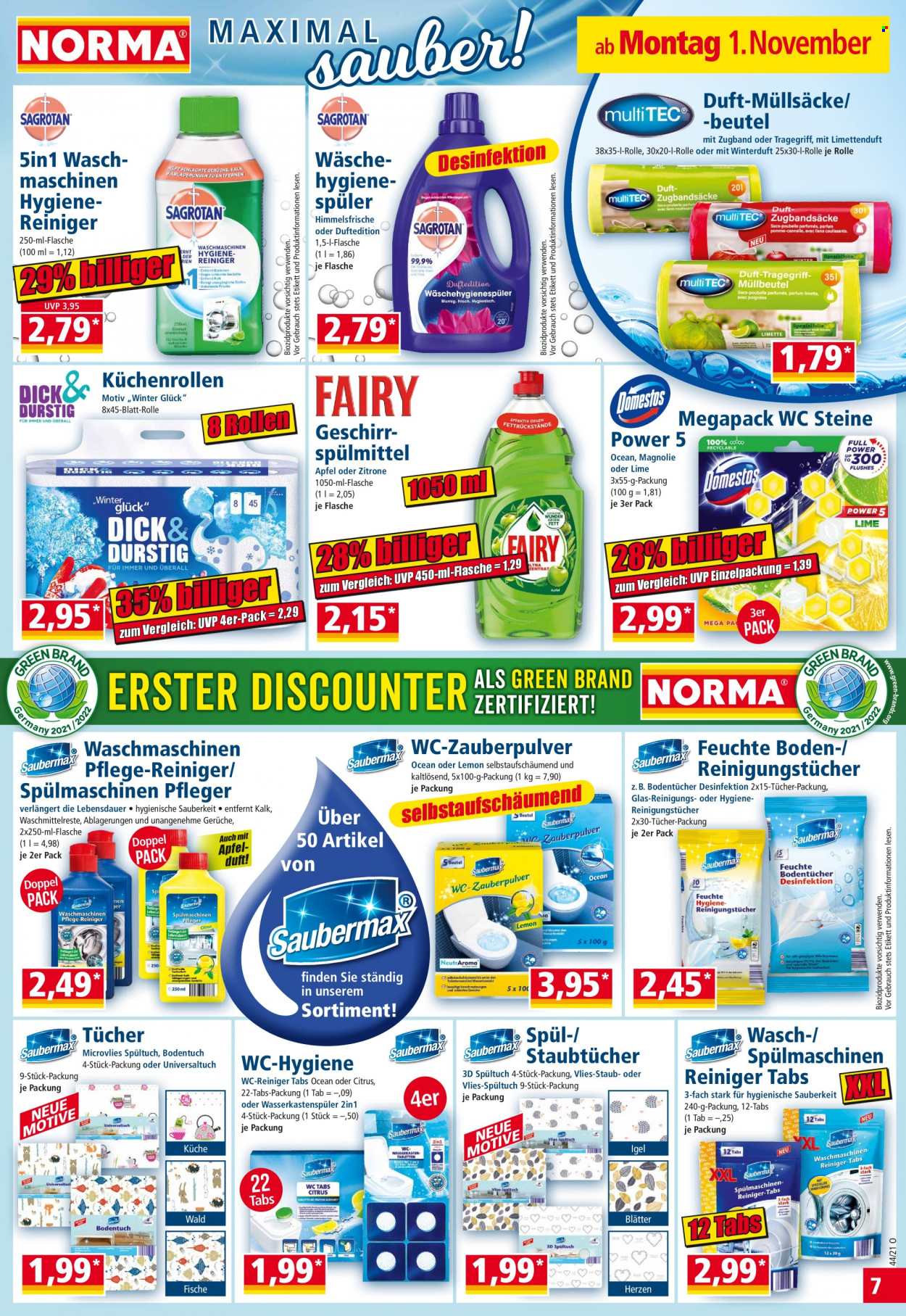 Norma Prospekte  - 1.11.2021 - 7.11.2021. Seite 7