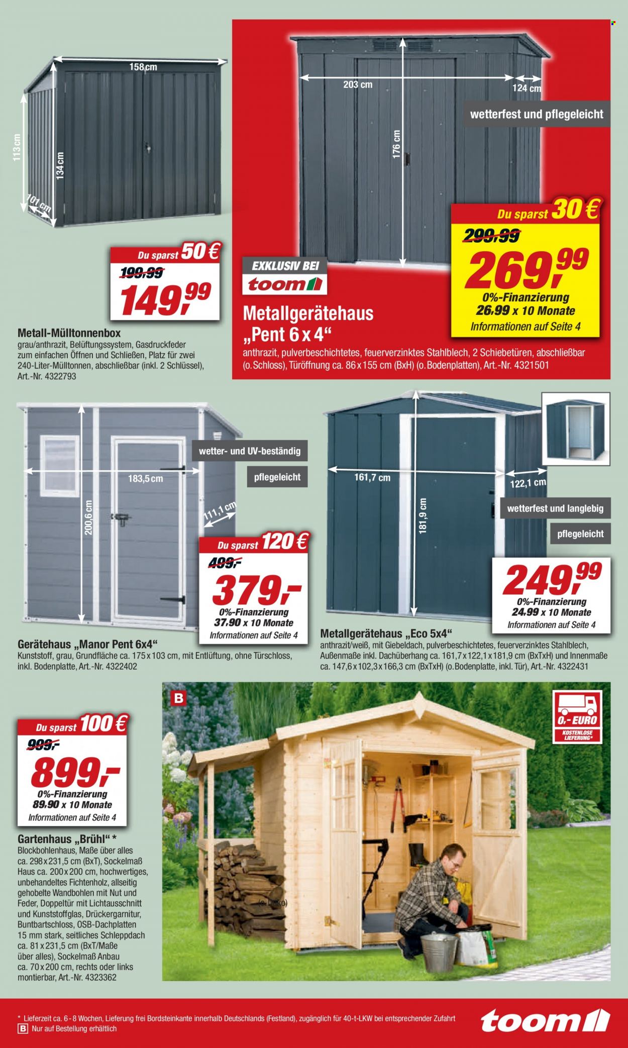 toom Baumarkt Prospekte  - 30.10.2021 - 5.11.2021. Seite 7