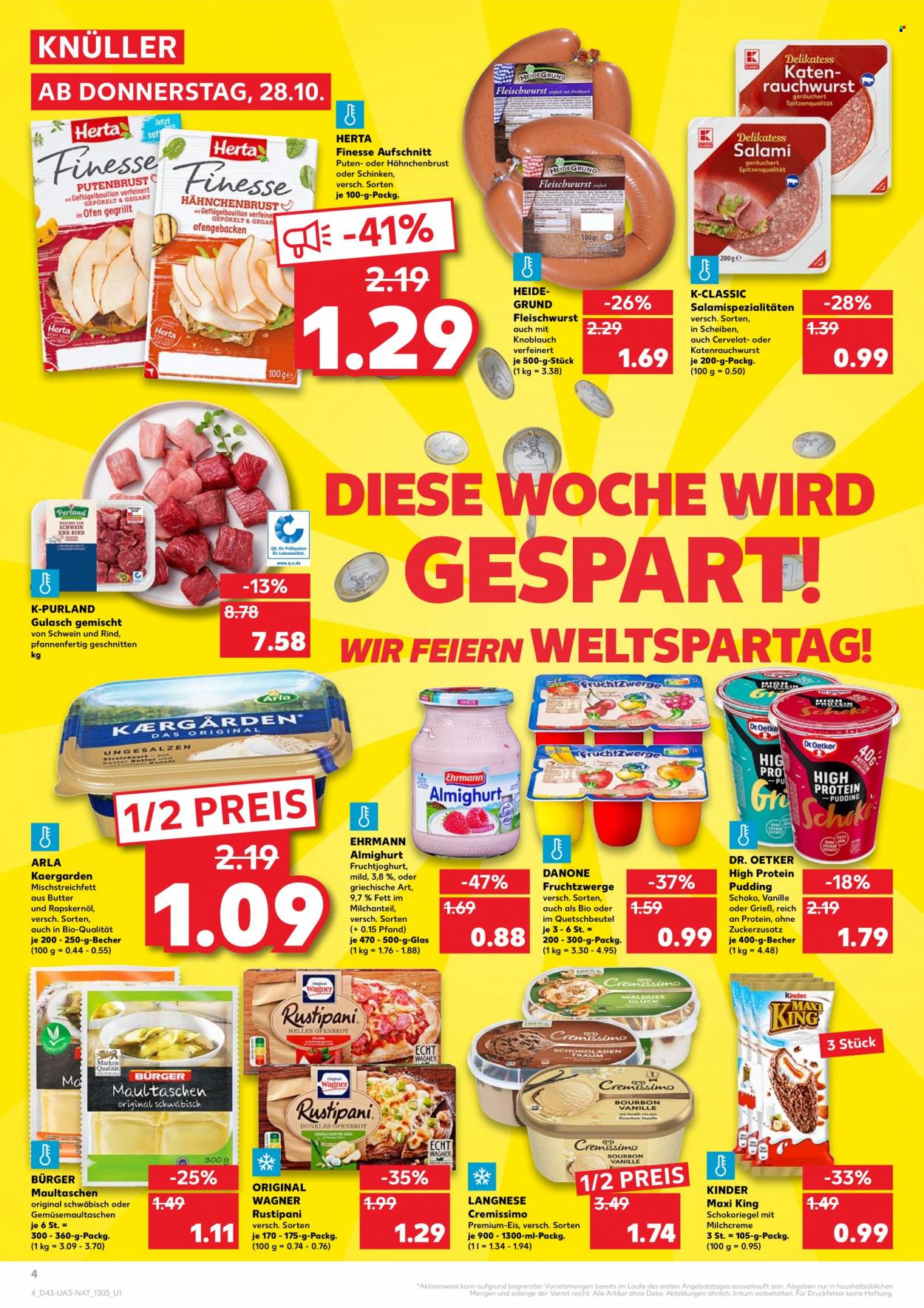 Kaufland Prospekte  - 28.10.2021 - 3.11.2021. Seite 4