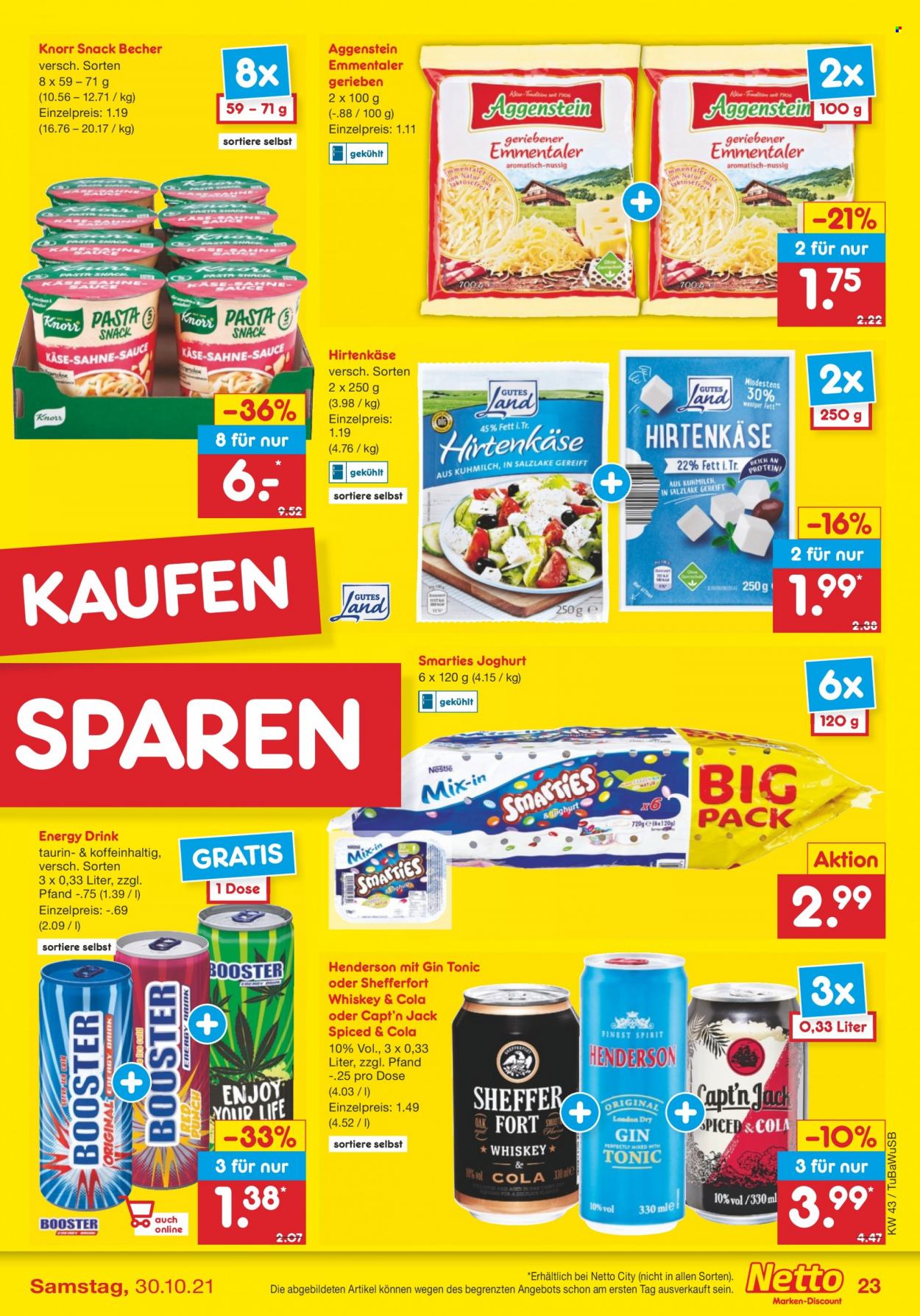 Netto Marken-Discount Prospekte  - 25.10.2021 - 30.10.2021. Seite 23