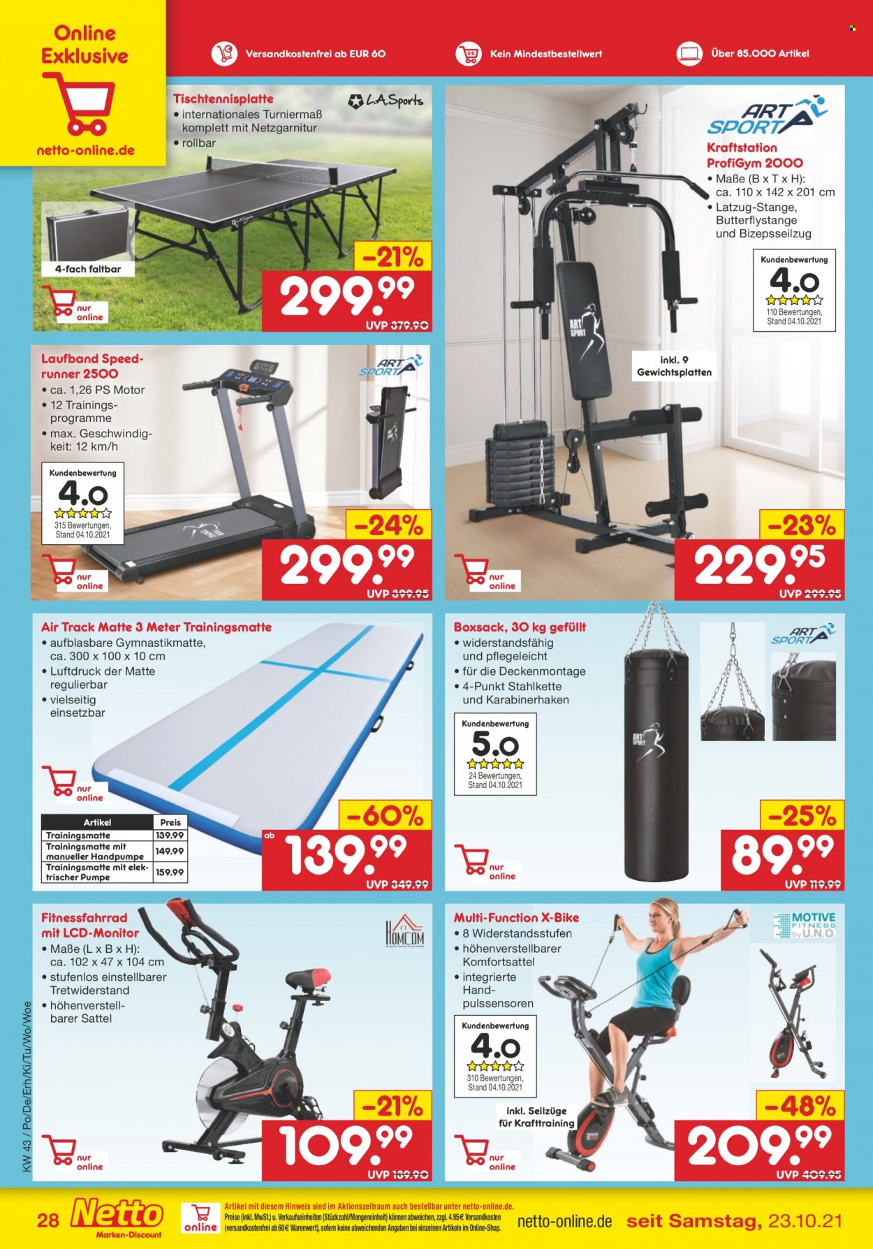 Netto Marken-Discount Prospekte  - 25.10.2021 - 30.10.2021. Seite 28