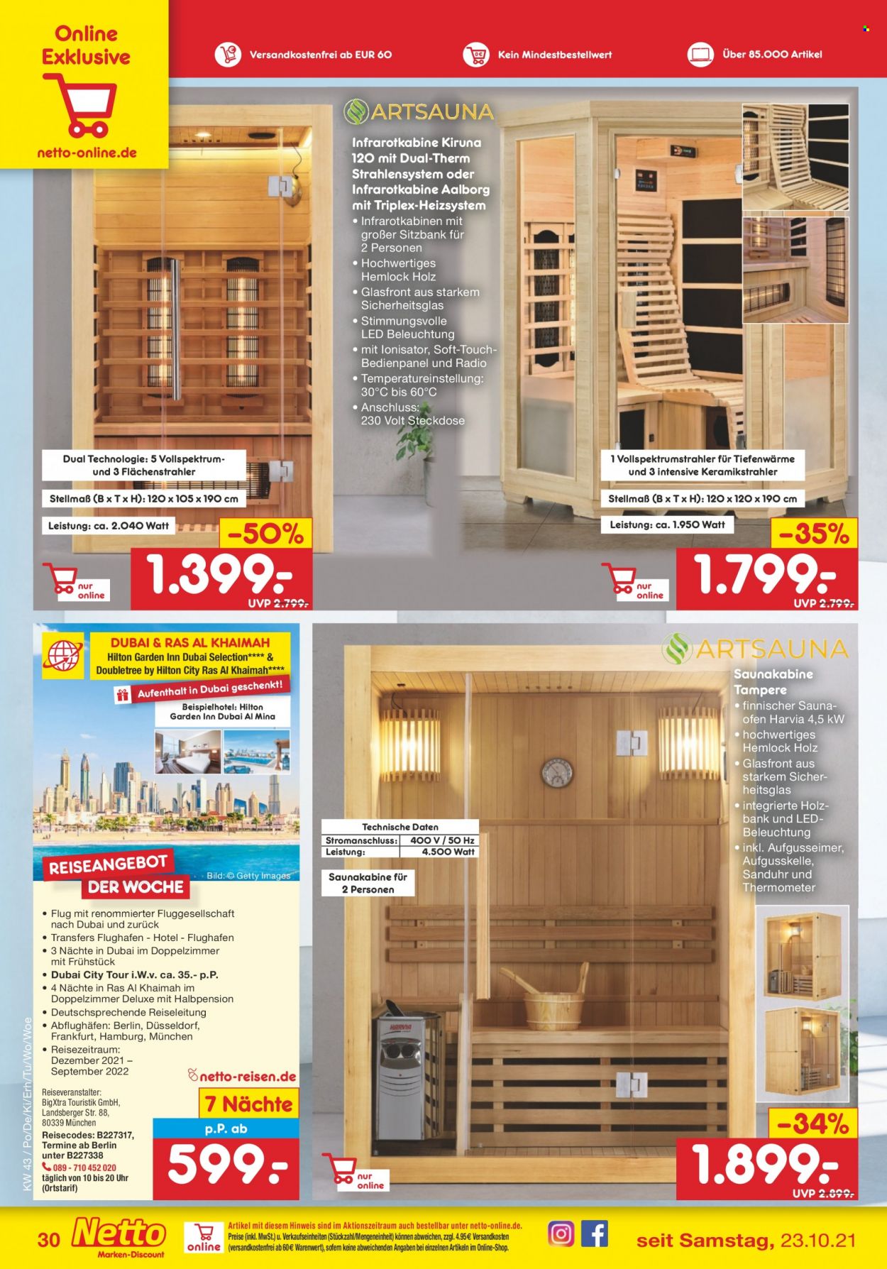Netto Marken-Discount Prospekte  - 25.10.2021 - 30.10.2021. Seite 30