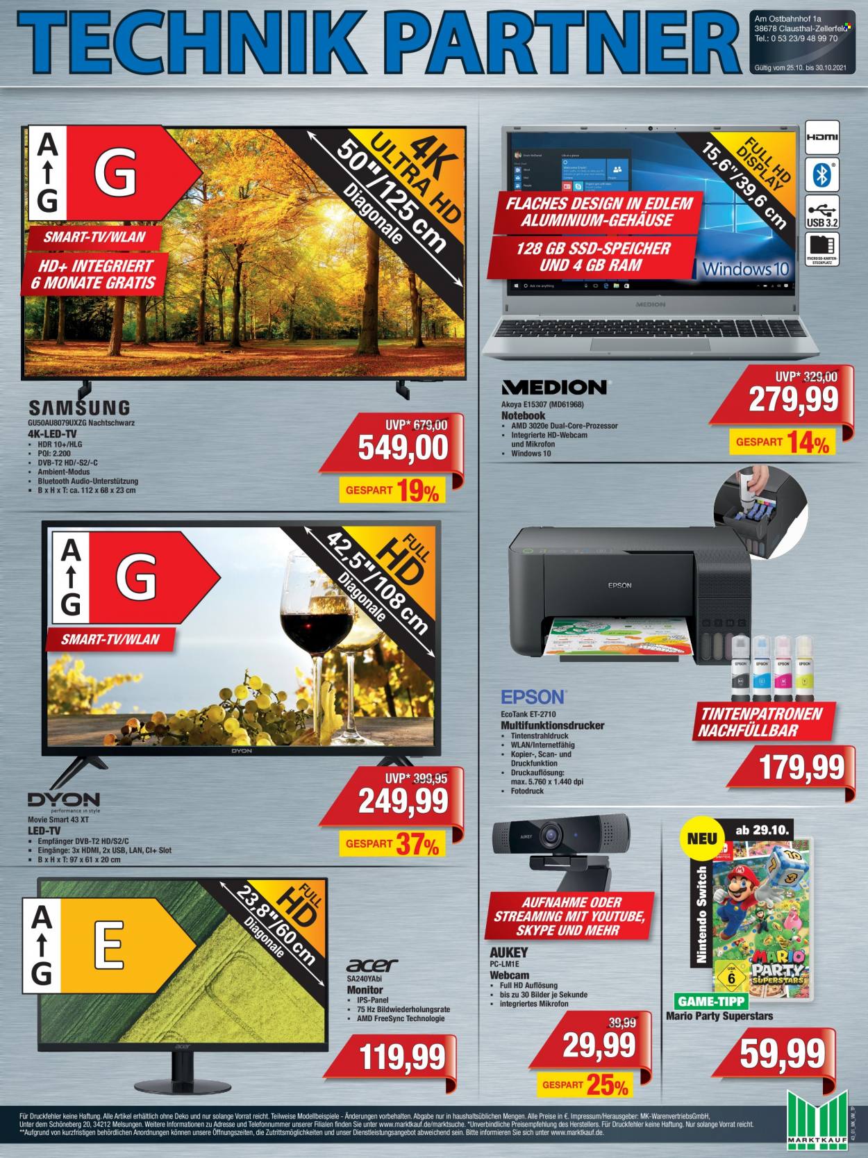 Marktkauf Prospekte  - 25.10.2021 - 30.10.2021. Seite 17