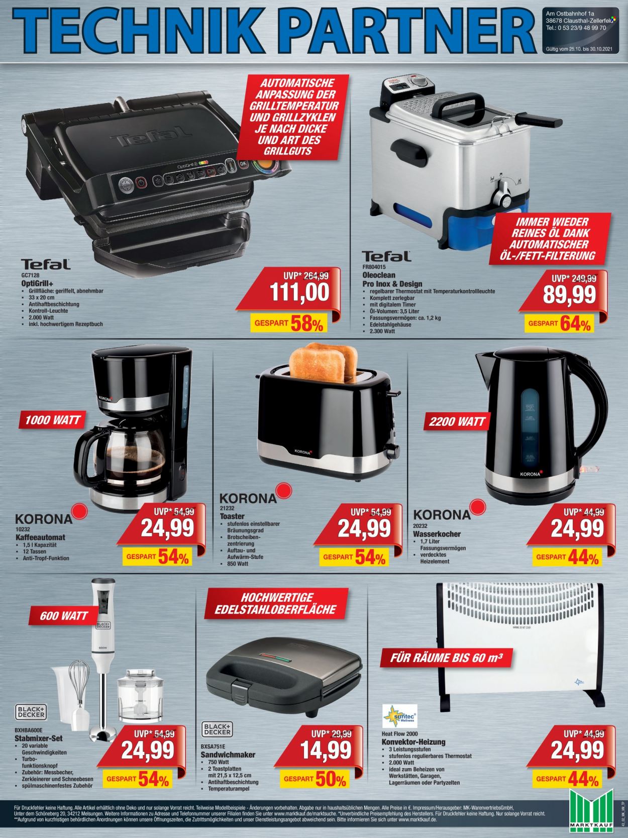 Marktkauf Prospekte  - 25.10.2021 - 30.10.2021. Seite 18
