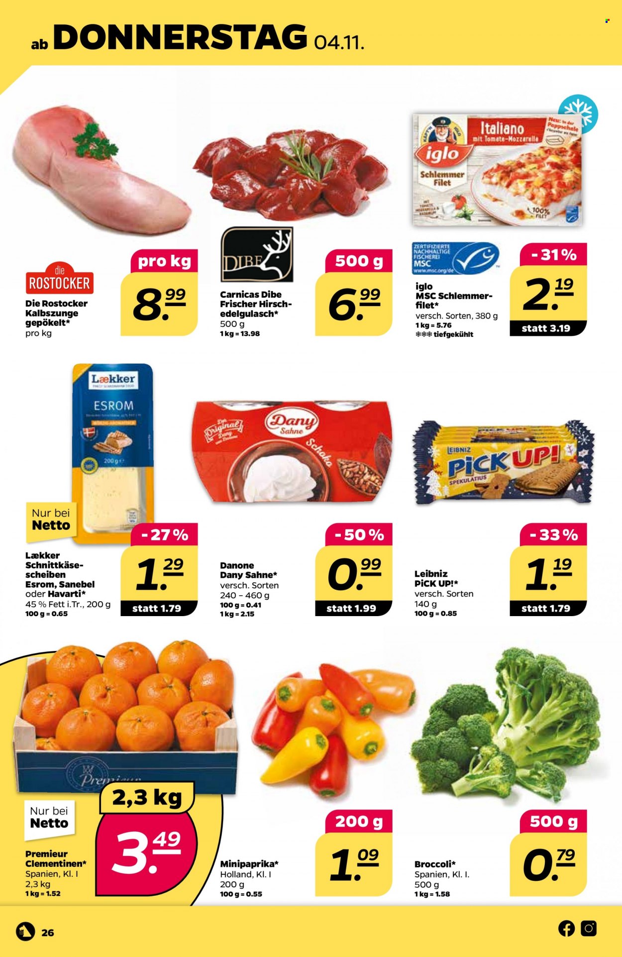 Netto Prospekte  - 1.11.2021 - 6.11.2021. Seite 26