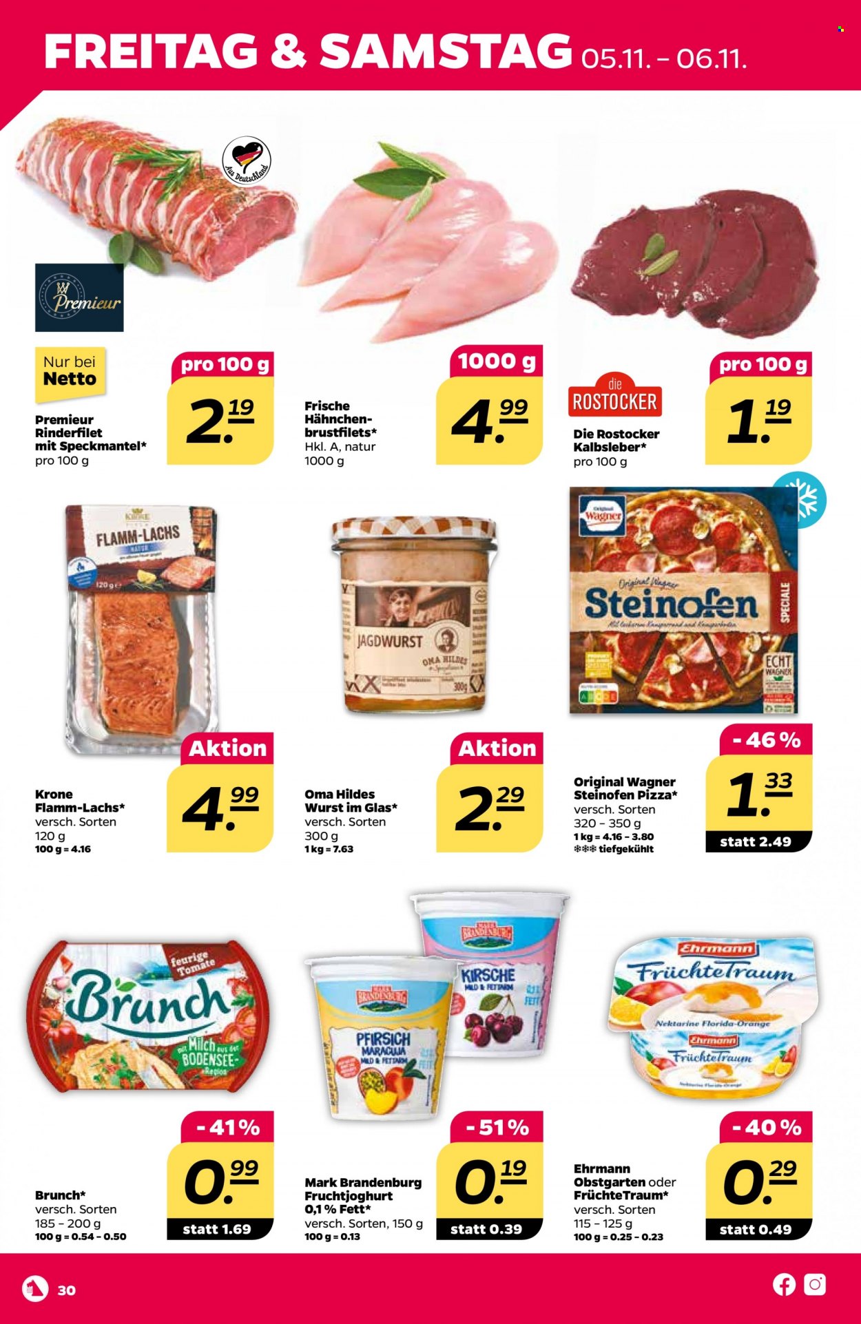 Netto Prospekte  - 1.11.2021 - 6.11.2021. Seite 30
