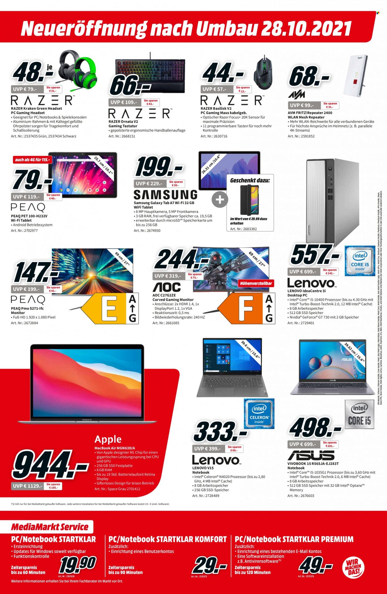 MediaMarkt Prospekte  - 28.10.2021 - 7.11.2021. Seite 10