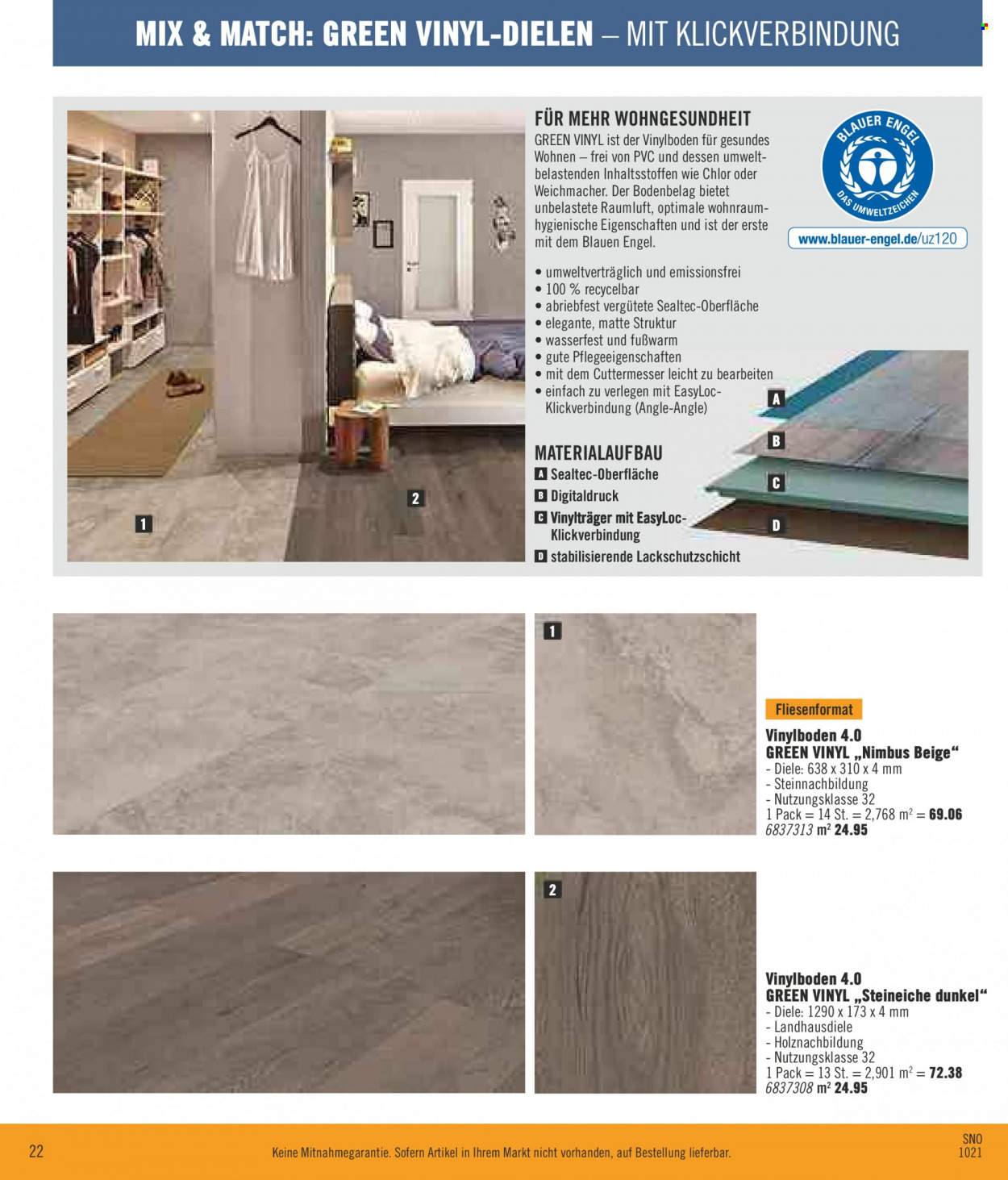 Hornbach Prospekte  - 26.10.2021 - 25.11.2021. Seite 22