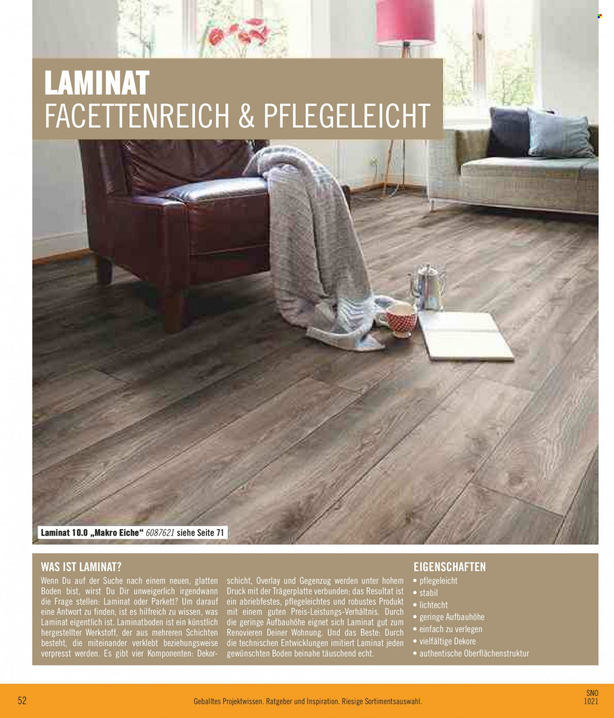 Hornbach Prospekte  - 26.10.2021 - 25.11.2021. Seite 52