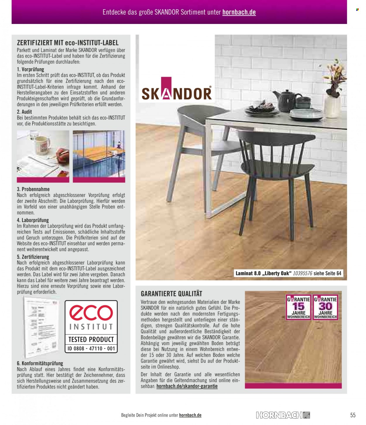 Hornbach Prospekte  - 26.10.2021 - 25.11.2021. Seite 55