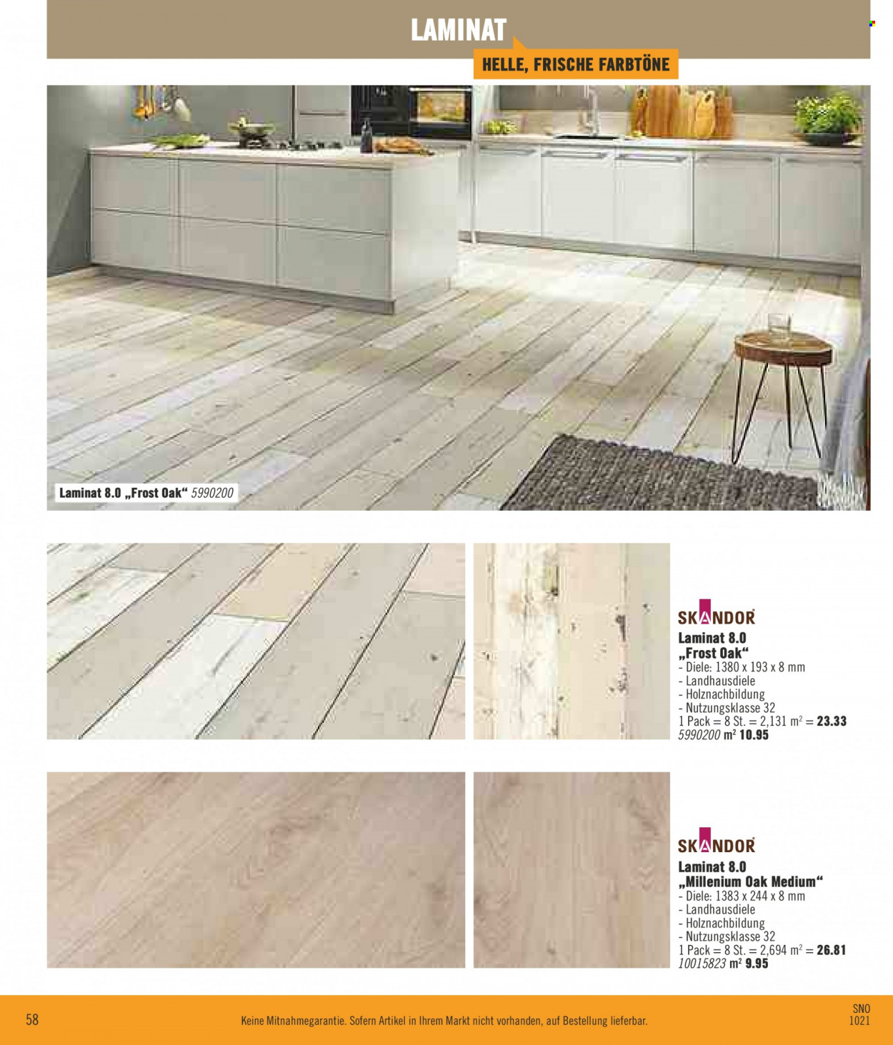 Hornbach Prospekte  - 26.10.2021 - 25.11.2021. Seite 58