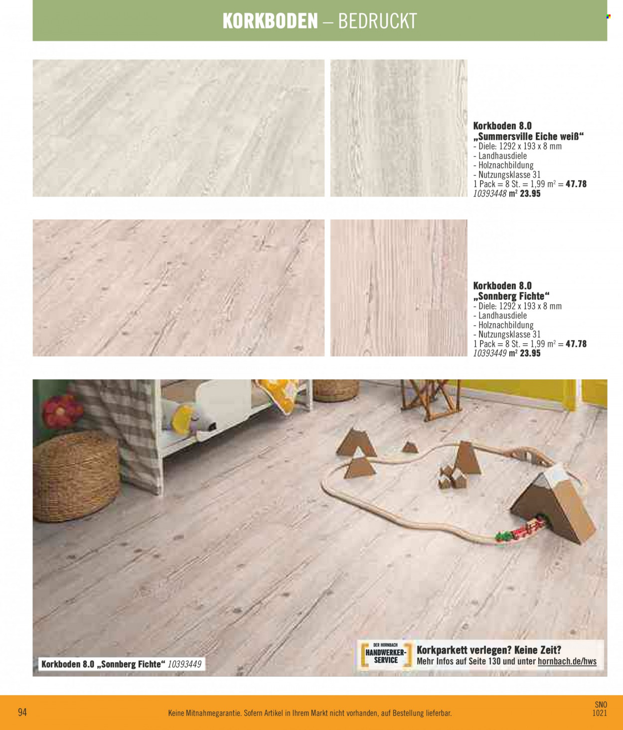 Hornbach Prospekte  - 26.10.2021 - 25.11.2021. Seite 94