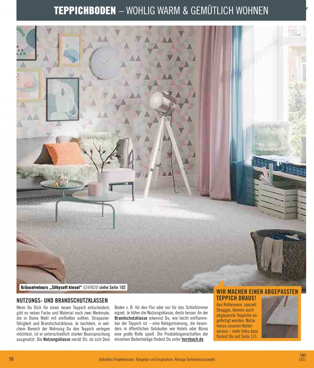 Hornbach Prospekte  - 26.10.2021 - 25.11.2021. Seite 98