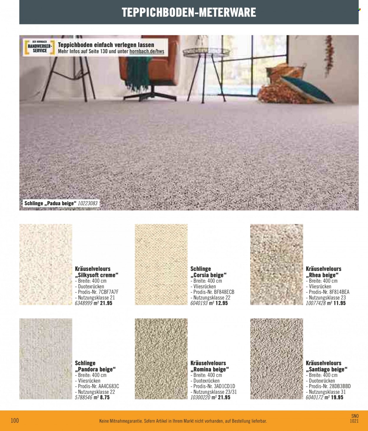 Hornbach Prospekte  - 26.10.2021 - 25.11.2021. Seite 100